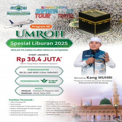 9D UMROH SPESIAL LIBURAN 2025